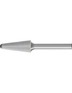 FRESA CON MANGO MD FORMA CONO REDONDO 1230 5 6MM 12X30MM