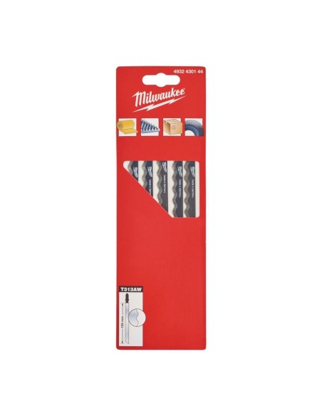 HOJA CALAR T-313 AW CUCHILLO PARA ESPUMAS. CARTON Y CAUCHOS 155 MM 5 UD
