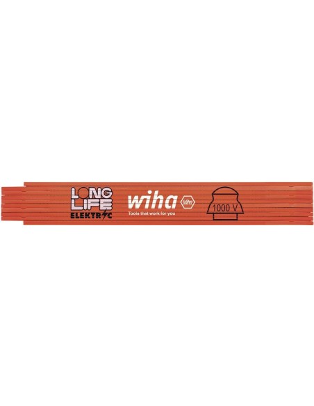 METALRO PLEGABLE LONGLIFE ELECTRIC 2M