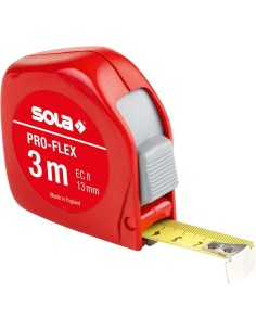 CINTA METRICA DE BOLSILLO PRO-FLEX 3MX13 MM