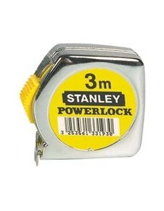 CINTA METRICA DE BOLSILLO POWERLOCK METAL 3MX12.7 MM