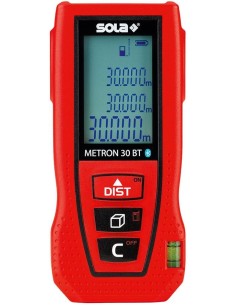 TELEMETRO LASER METRON 30 BT INCLUIDOS ACCESORIOS