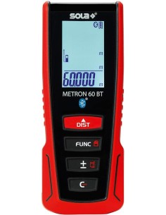 TELEMETRO LASER METRON 60 BT INCLUIDOS ACCESORIOS