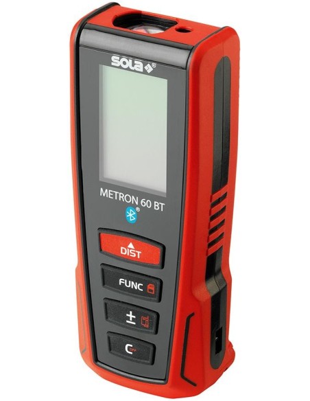 TELÉMETRO LÁSER METRON 60 BT INCLUIDOS ACCESORIOS