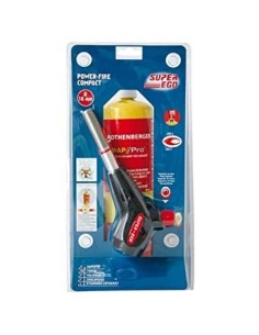 PACK SOPLETE POWER-FIRE COMPACT + BOTELLA ROMASSGAS