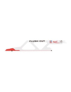 HOJA SABLE FLUSH CUT 300 MM 5TPI CORTE AL RAS MADERA CON Y SIN CLAVOS