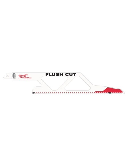 HOJA SABLE FLUSH CUT 300 MM 5TPI CORTE AL RAS MADERA CON Y SIN CLAVOS