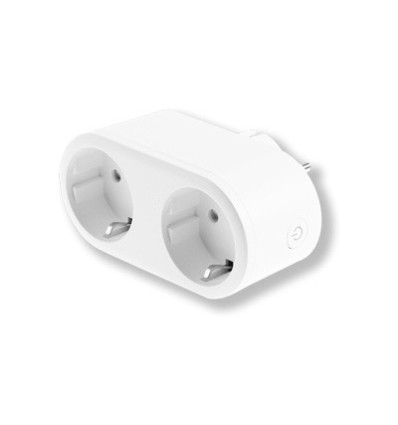 ENCHUFE WIFI INTEL. ENERGEEKS PL BL DOBLE EG-EW006MC