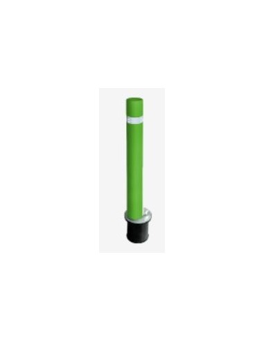 PILONA FLEXIBLE MOVIL VERDE B/POLIURETANO VERDE