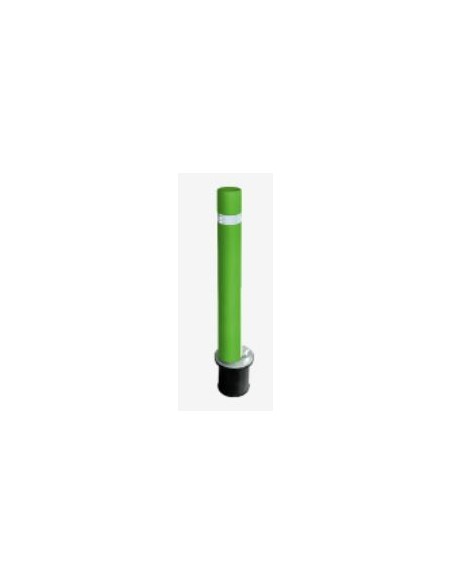 PILONA FLEXIBLE MOVIL VERDE B/POLIURETANO VERDE