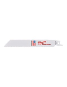 HOJA SABLE HACKZALL 150 MM 14TPI METAL Y PVC 5 UD
