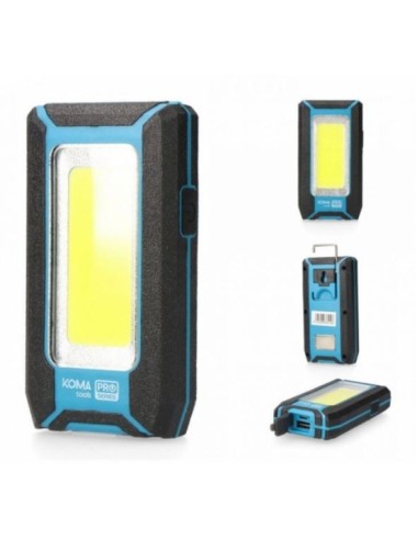 LINTERNA LED RECARGABLE POWERBANK 500 LUMENS 8500K 8W
