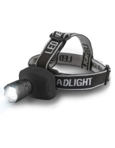 LINTERNA FRONTAL LED 1W 100 LUMS PILAS INCLUIDAS (AAA X3)