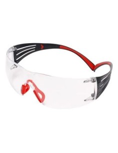 SF401SGAF-RED GAFAS GRIS/ROJO PC-INCOLORA CON SCOTCHGARD