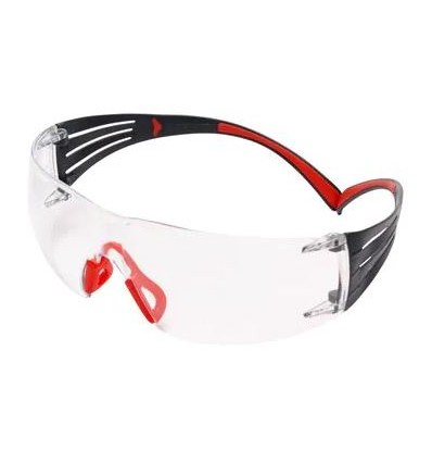 SF401SGAF-RED GAFAS GRIS/ROJO PC-INCOLORA CON SCOTCHGARD