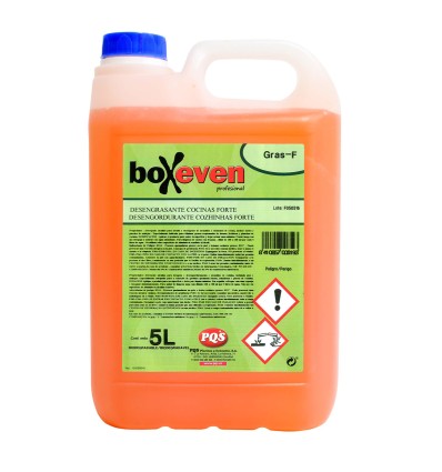 DESENGRASANTE LIMPIADOR CONCENTRADO BOXEVEN FORTE 5 L