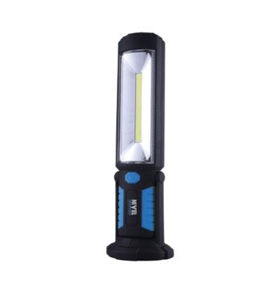 LAMPARA TALLER PORT RECARGABLE USB 5W+5LED 450 LUMENES C/IMAN
