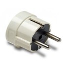 CLAVIJA 4,8MM TT LAT.16A-250V BLANCO 1102