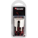 CLAVIJA ELEC 4,8MM/60X147X50 16A-250V LAT. POLIC BL FAMAT