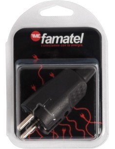 CLAVIJA ELEC 4.8MM/100X145X55 16A-250V TT GOMA TERM NE FAMAT