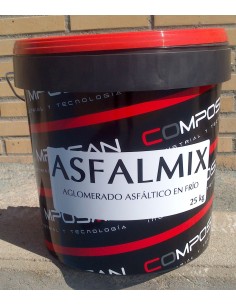 BOTE ASFALTO FRIO ASFALMIX 25KG