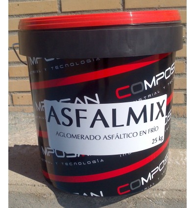 BOTE ASFALTO FRIO ASFALMIX 25KG