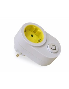 ADAPTADOR ELEC 16A-250V CON INTERRUPTOR BL/PIST FAMAT