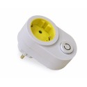 ADAPTADOR ELEC 16A-250V CON INTERRUPTOR BL/PIST FAMAT