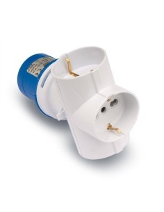 ADAPTADOR ELEC TT 16A-250V IND TRI BL FAMAT