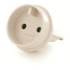 ADAPTADOR ELEC 48X63X48 10A-250V EUR-UNIV. POLIC BL FAMAT