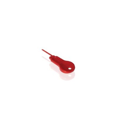 LLAVE EXTRACCION POMO PLASTICO ROJO