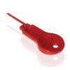 LLAVE EXTRACCION POMO PLASTICO ROJO