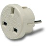 ADAPTADOR ELEC 45X45X45 10A-250V EUR-INGLES POLIC BL FAMAT