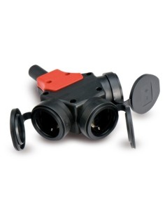 ADAPTADOR ELEC TT 16A-250V TRI IP44 NE FAMAT