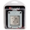 BASE ELEC 120X160X65 ESTANCO TT S/LAT 16A-250V IP55 ABS GRIS