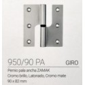 PERNIO 950/90-I P.A. CROMO BRILLO CANTO CUADRADO