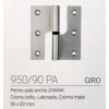 PERNIO 950/90-I P.A. CROMO BRILLO CANTO CUADRADO