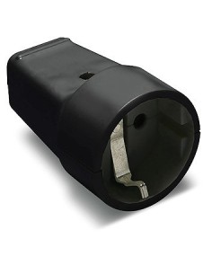 BASE MOVIL TT 16A-250V NEGRA 2101-N GRANEL