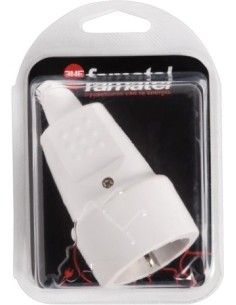 BASE MOVIL ELEC 100X145X65 TT 16A-250V GOMA TERM BL FAMAT