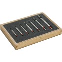 JUEGO CALIBRES MACHO EN CAJA DE MADERA M3-M12