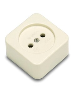 BASE ELEC 54X54X32 SUP 10A-250V POLIC/PORC BL 2201 FAMAT