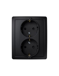BASE ENCHUFE ELEC 37X105X165MM DOBLE SCHUKO TT EMPOTRAR GRAF