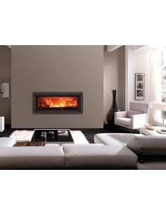 ESTUFA LEÑA-CAR ECODESIGN 627X1120X470MM ENCASTRABLE TERM AC
