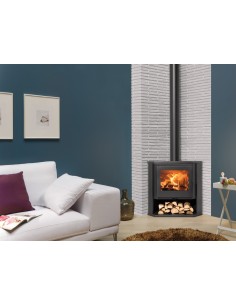 ESTUFA LEÑA ECODESIGN 800X810X574MM AC SINTRA PANADERO