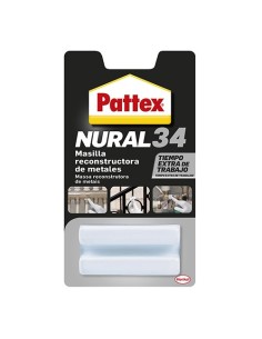 Masilla reconstructora metales NURAL-34 50 gr