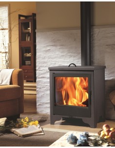ESTUFA LEÑA ECODESIGN 717X530X473MM AC OSLO PANADERO