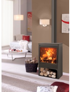 ESTUFA LEÑA ECODESIGN 712X436X443MM AC KNYSNA PANADERO