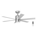 VENTILADOR TECHO 120CM CON LUZ 65W-5V 6 ASPAS CROM ORBEGOZO