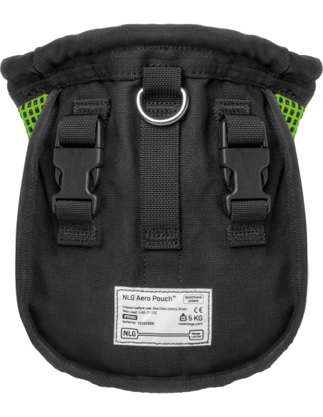 BOLSA HERRAMIENTAS AEROPOUCH 2XD RING 250X200X100MM FUERZA DE SUJECION 5KG NLG