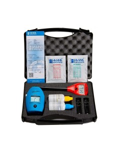 MALETIN HANNA MEDICION DE CLORO Y PH HI701 + HI98103